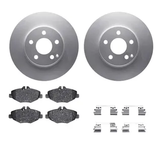 R1 Concepts WDWH1-63056 Brake Rotor- Carbon Coated W/ Ceramic Pads & Hdw